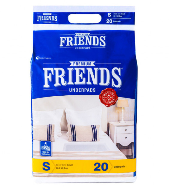 Пелюшки Friends одноразові 40см х 60см 20 шт/пак S